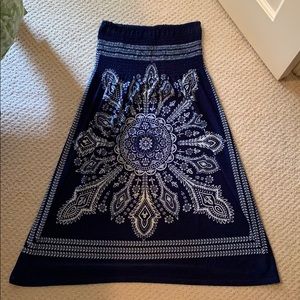 Beautiful strapless dress